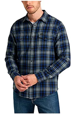 Lee Herren Clean Regular Western Shirt, , S EU