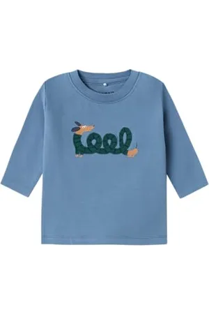 NAME IT Baby - Jungen Nbmkeyman Ls Top Box T-Shirt, , 62 EU