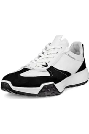 Ecco Herren Retro Sneaker, Black, 42 EU