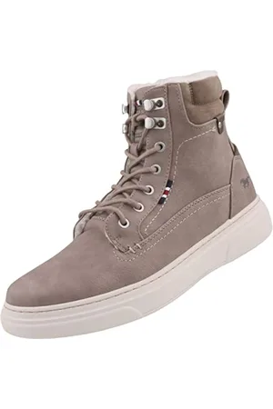 Mustang Herren Stiefel gefüttert Grau, Schuhgröße:EUR 43