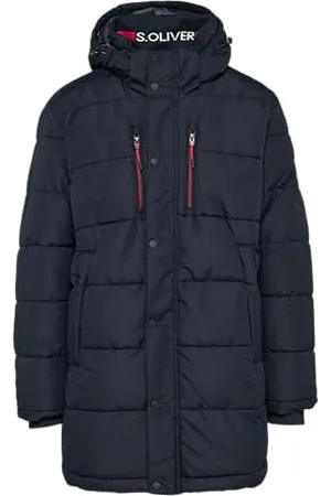 QS by s.Oliver Herren 2156338 Parka gesteppt mit Abnehmbarer Kapuze, , XXXL