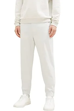 TOM TAILOR Herren 1037538 Tapered Fit Chino Hose, 32244-foggy Dawn, L