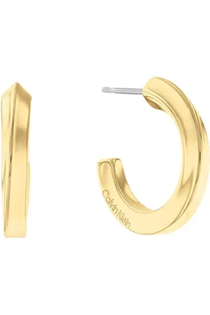 Calvin Klein Creolen für Damen Kollektion TWISTED RING aus Edelstahl