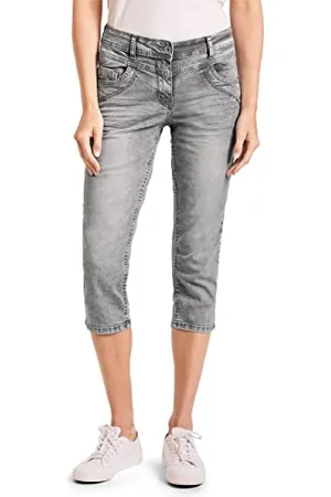 CECIL Damen B376011 3/4-Jeanshose, , 25W / 22L