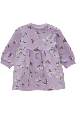 QS by s.Oliver Sweatkleid aus Baumwolle Lavendel 80