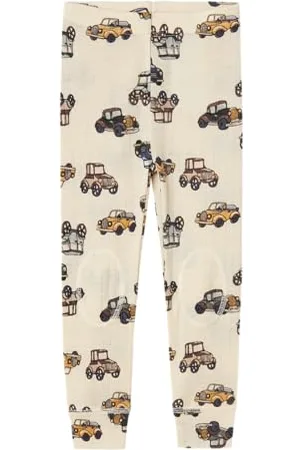 NAME IT Jungen Nmmwang Wool Needle Longjohn Noos Leggings, , 98 EU