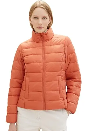 TOM TAILOR Damen Lightweight Steppjacke mit Stehkragen, , XS