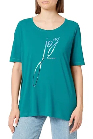 QS by s.Oliver Damen 2136510 T-Shirt Kurzarm, , 40