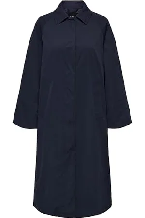 ONLY Damen ONLORCHID Corduroy Mix Trenchcoat CS OTW Mantel, , XS