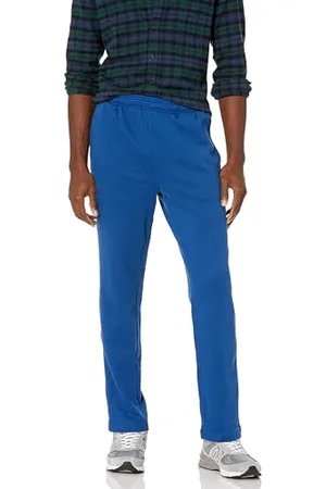 Amazon Herren Fleece-Jogginghose mit offenem Saum (erhältlich in Übergrößen), , M