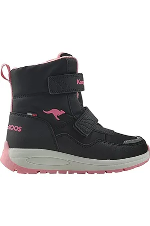 KangaROOS K-PE Nala V RTX Stiefel, Jet Black/Rose, 29 EU