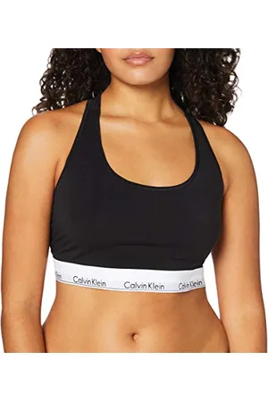Calvin Klein Damen BH Bralette Unlined Sport, (Black), XXL