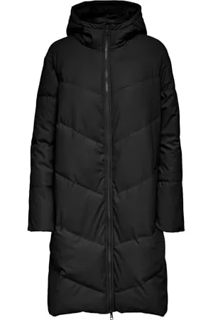 JDY Damen ULRIKKA Water REP Puffa OTW NOOS Jacke, Black, XXL