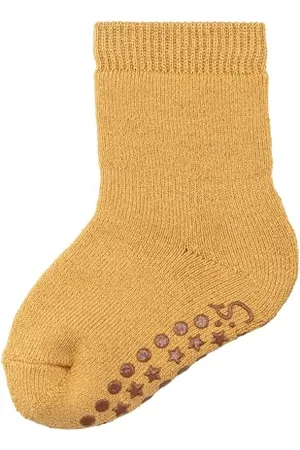 Sterntaler ABS Socken aus Wolle - Kinder Stoppersocken mit Innenfutter - ABS-Motiv auf Sohle - Krabbelsöckchen - Baby und Kinderstrümpfe, , Größe 34