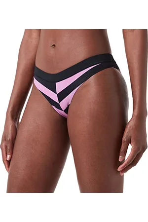 PUMA Damen Swimwear Heritage Stripe Brazilian Bikini Unterteile, , L EU