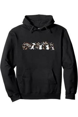 Moomin Mumin First Snow troll Little My Snorkmaiden Winter Pullover Hoodie