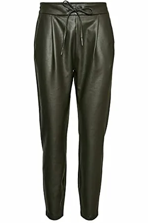 VERO MODA Vmeva Mw Loose String Coated PNT Ga Noos