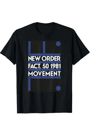 New Order Movement Fact 50 T-Shirt