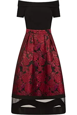Apart Damen Jacquard Dress Kleid, , 36 EU