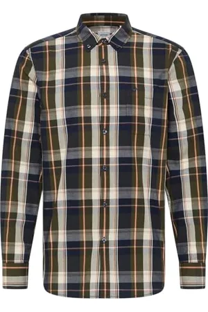 Mustang Herren Style Chester Button-Down-Arbeitshemd, , XL