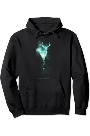 Harry Potter Stag Patronus Mist Pullover Hoodie