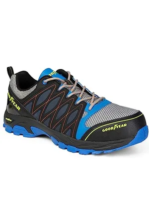 Goodyear GYSHU1503 S1P SRA HRO Metallfreie Arbeitssicherheitstrainer für Männer, blau/schwarz, 45 EU