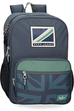 Pepe Jeans Tom Schulrucksack mit zwei Fächern 30x40x13 cm Polyester 15,6L