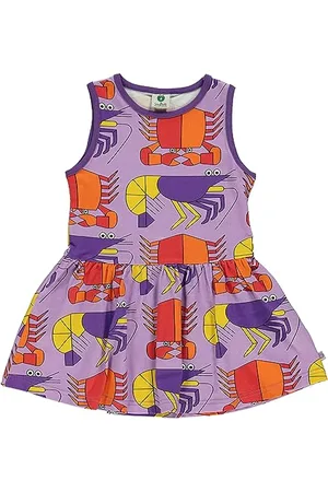 Småfolk Sleeveless Dress with Crustaceans