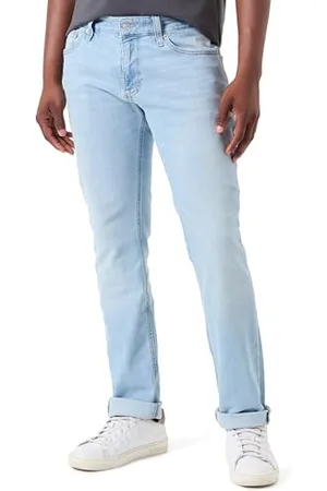 Tommy Hilfiger Herren Jeans Hose Scanton Slim Fit, Blau ( Light), 28W/34L