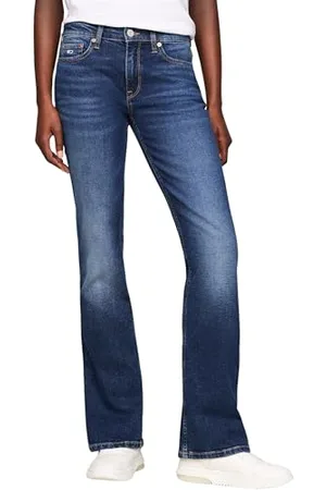 Tommy Hilfiger Damen Jeans Hose Maddie Bootcut, Blau ( Dark), 33W/34L