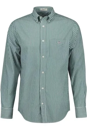GANT Herren REG POPLIN Stripe Shirt Hemd, , S