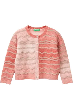 Benetton Mädchen und Mädchen Koreanisches Trikot M/L 18bxg500l Strickjacke, , 5 Jahre