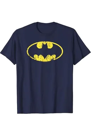 Batman Classic Logo Distressed T-Shirt