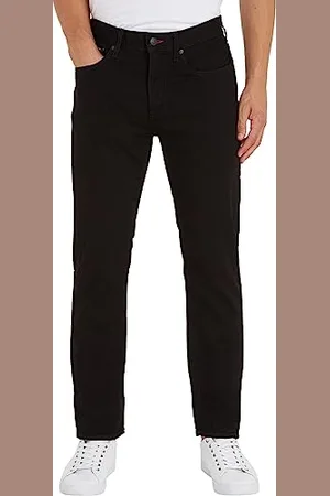 Tommy Hilfiger Herren Jeans Hose Core Denton Chelsea mit Stretch, Schwarz (Chelsea Black), 31W/34L