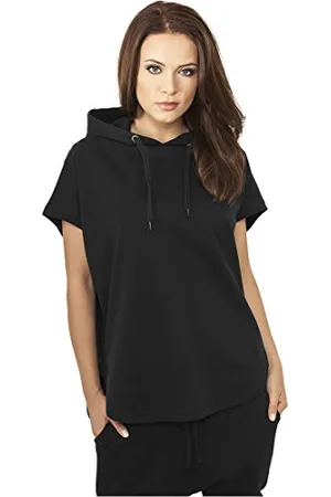 Urban classics Damen Sweatshirt Ladies Sleeveless Terry Hoody X-Small