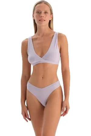 Dagi Fashion Knitted Thong Regular Waist Micro Modal Thong, , M