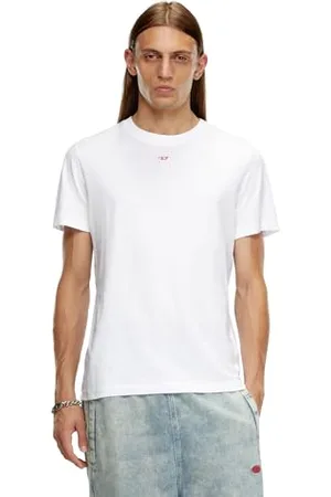 Diesel _T-DIEGOR-D MAGLIETTA_SHIRT_Weiß_L