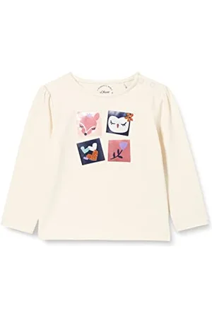 QS by s.Oliver Unisex Baby 2120128 Langarmshirt, , 62