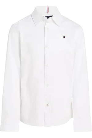 Tommy Hilfiger Jungen Hemd mit Stretch, , 24 Monate