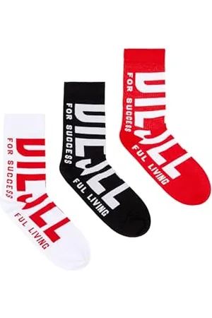 Diesel _SKM-RAY-THREEPACK_SOCKS_Mehrfarbig_L