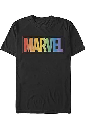 Marvel Unisex Other Rainbow Organic Short Sleeve T-shirt, , L