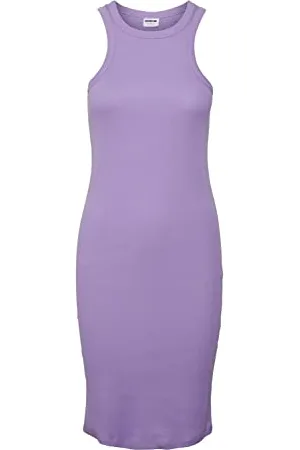 Noisy May Damen Nmmaya S/L Halter Neck Dress, , L