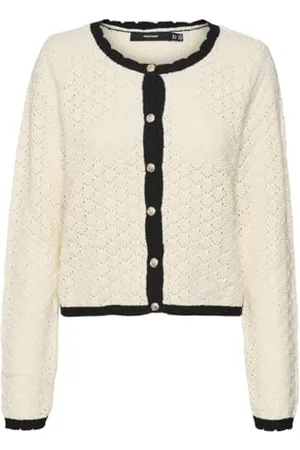 VERO MODA VMJACKIE LS O-Neck Cardigan Boo
