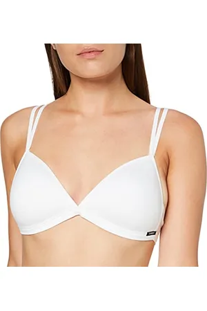 Skiny Damen Cotton Essentials 082414 Bügelloser BH, , 85B EU
