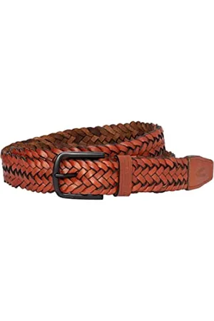Camel Active Herren Flechtgürtel aus Leder menswear-S