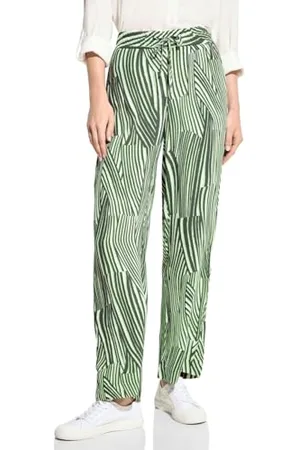CECIL Damen B377612 Wide Leg Hose, , L / 28L