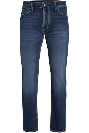 JACK & JONES Male Tapered fit Jeans Plus Size JJIMIKE JJICON I.K. SQ 026 PLS Tapered fit Jeans