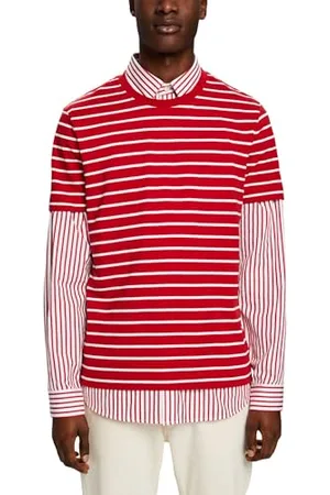 ESPRIT Herren 014ee2k303 T-Shirt, , Large