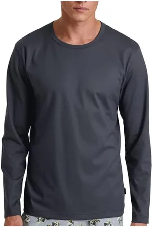 Calida RMX Sleep Langarmshirt Herren, aus 100% Baumwolle