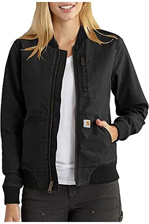Carhartt Damen Rugged Flex® Relaxed Fit Canvas-Jacke, , XS